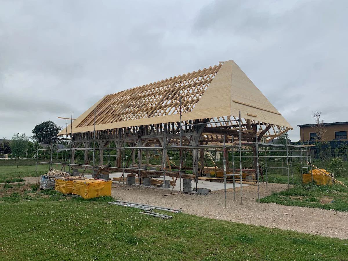 Une seconde vie pour une grange normande