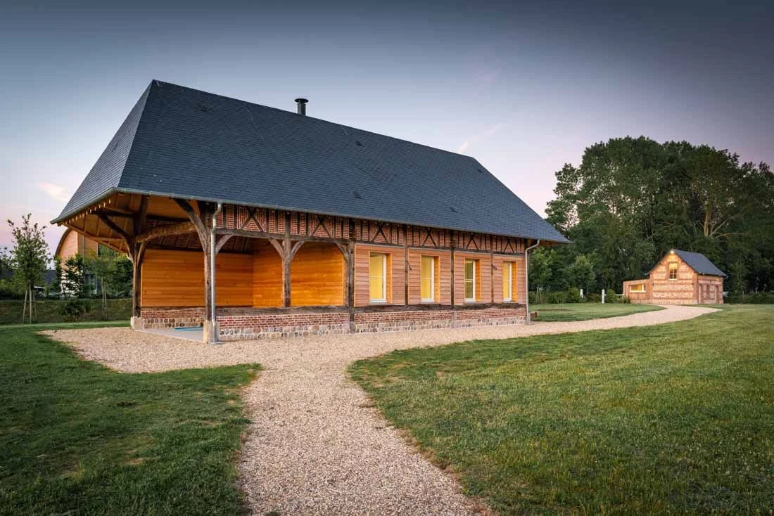 Une seconde vie pour une grange normande