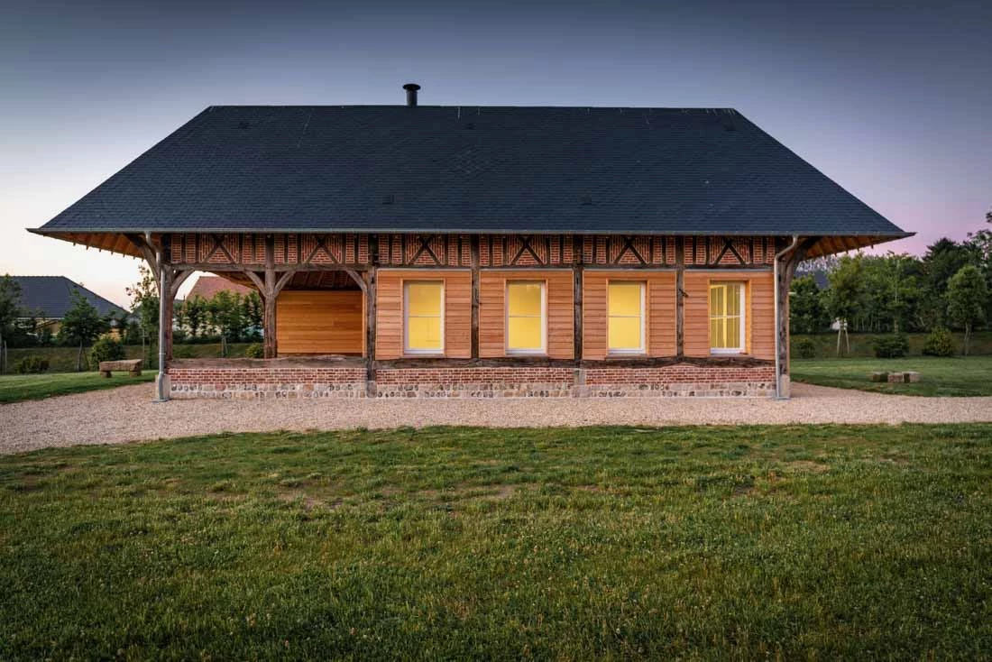 Une seconde vie pour une grange normande