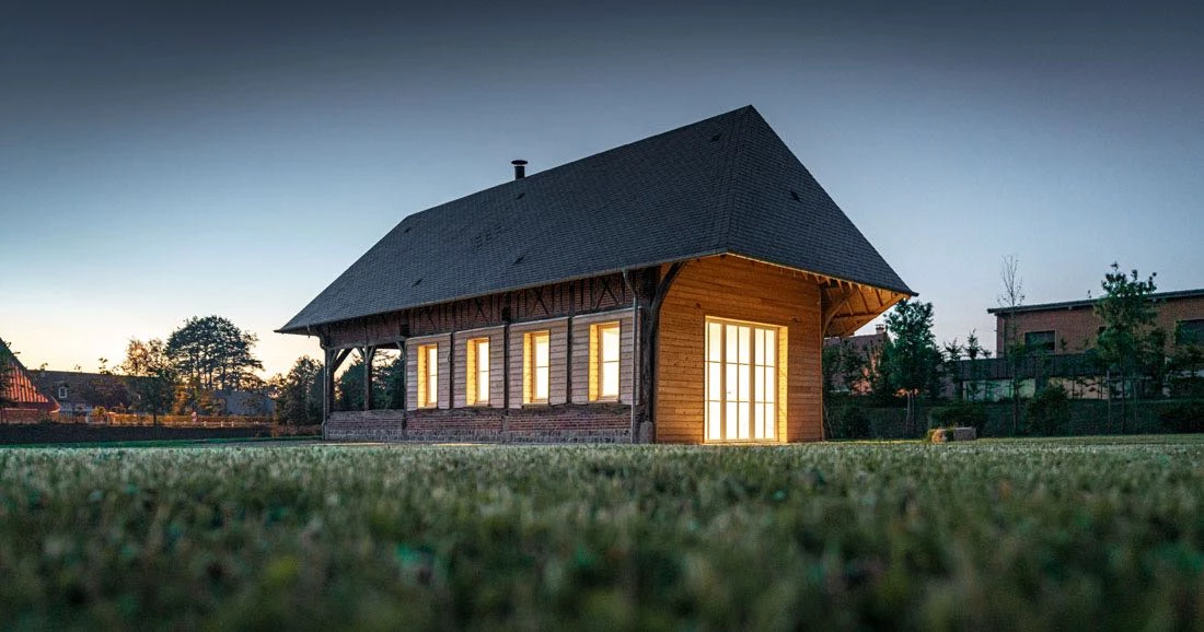 Une seconde vie pour une grange normande