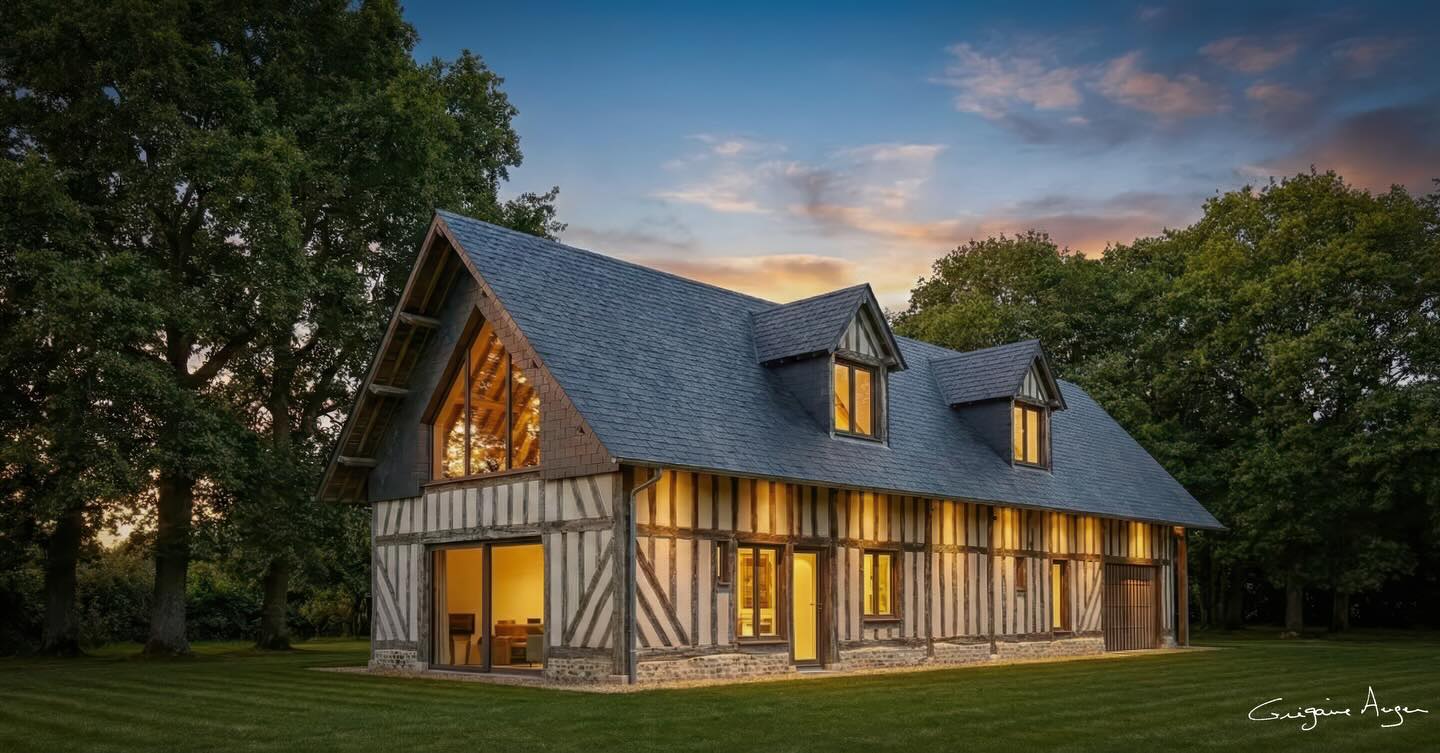 Réhabilitation d’une grange à colombages